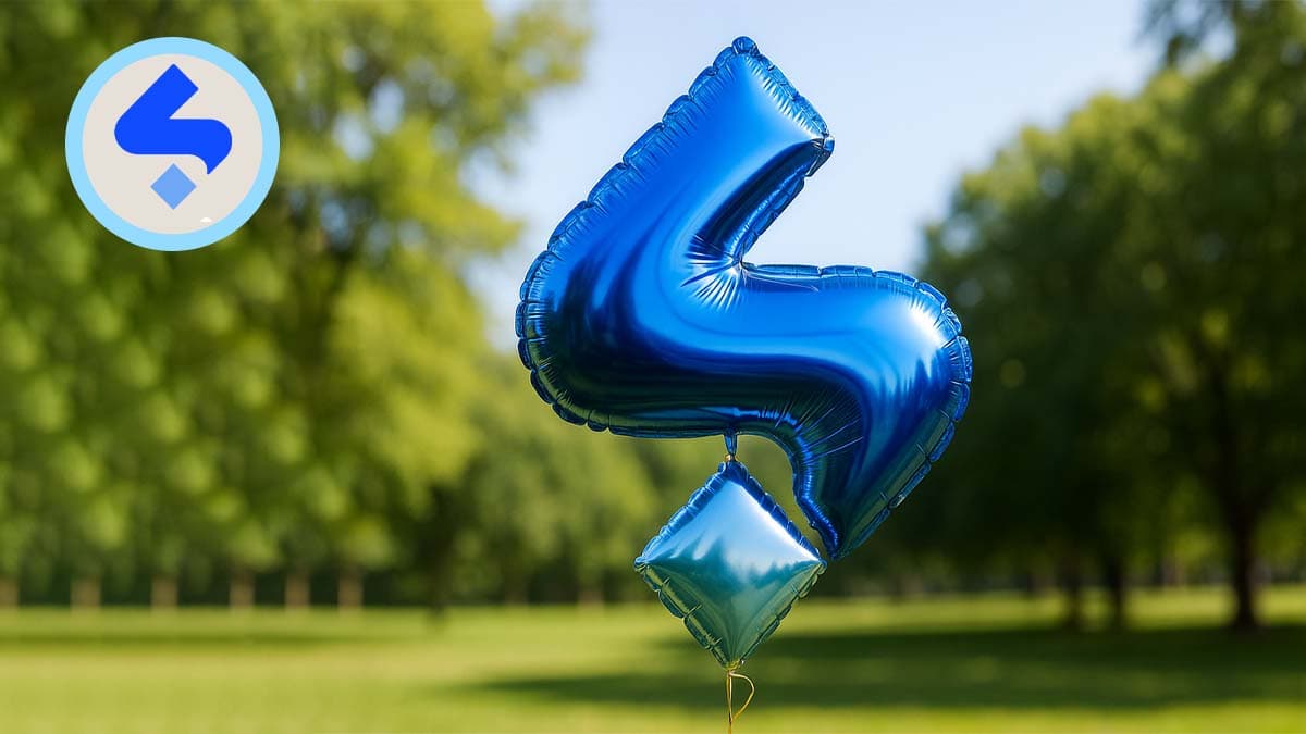 Realistic balloon Logo Prompt