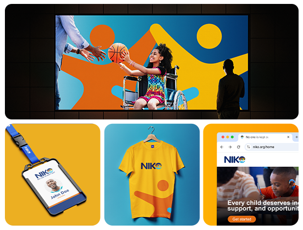 NIKO — No One Is Kept Out brand identity